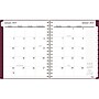 2027 Mead Essentials 7" x 8.75" Calendar Year Daily & Monthly Planner, Plastic Cover, Burgundy (CRD8305027)~#|#~BBE48BB6-E21E-493A-90006932F58375F1_sc7