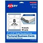 Avery Rectangle Single Rounded Corner Business Cards, Matte White, 80/Pack (19479399814)~#|#~BBE93893-E4FF-435E-841EAC85B6817C1A_sc7