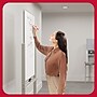 TRU RED™ Magnetic Painted Steel Mobile Dry Erase Board, Aluminum Frame, 30"H x 40"W (TR62827)~#|#~BBEBE28A-8334-4437-99032CF1D42F04CA_sc7