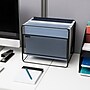 Mind Reader Hanging File Folder Organizer, Black (BOXFILE-BLK)~#|#~BBF0FA4C-E1E2-4F03-B8D6C365341A7FDF_sc7