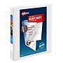 Avery Nonstick Heavy Duty 1" 3-Ring View Binders, Slant Ring, White (5304)~#|#~BBF42864-B7DC-4DE0-BAD1D2A1CEA8FD95_sc7