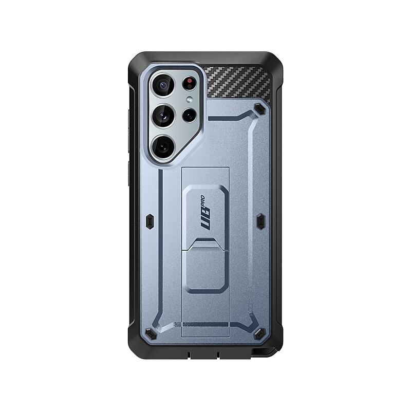 SUPCASE Unicorn Beetle PRO Rugged Case for Samsung Galaxy S24 Ultra, Shock-Absorbing, Metallic Blue image 1