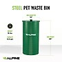 Alpine Industries Steel Pet Waste Disposal Bin with Odor Control Lid, 13.5 Gallon, Green (ALP4005-01)~#|#~BBF68827-9E8C-4302-95033D4B32103541_sc7