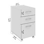 Bush Business Furniture Studio C 3 Drawer Mobile File Cabinet, Natural Elm (SCF216NESU)~#|#~BBF93AFE-D6DE-4160-92571CFF5EABFF85_sc7