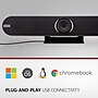 Viewsonic 4K (3840 x 2160) Wide-Angle Conference Webcam, 8 Megapixels, Black (VB-CAM-201)~#|#~BBF9543D-F328-47F9-BA000039173CF2E6_sc7
