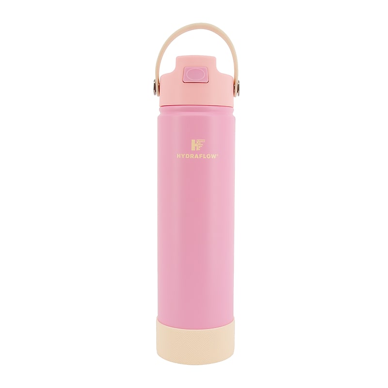 HYDRAFLOW Stainless Steel Triple Wall Insulated Water Bottle, 25 oz., Pastel (372924) image 1
