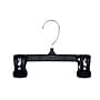 Nahanco 8" Plastic Pinch Grip Skirt/Slack Hanger, Black, 200/Pack (6008B)~#|#~BC0152F9-3062-4190-A0C5FA6314A48270_sc7