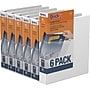 Davis Group QuickFit 1 1/2" 3-Ring Standard Binders, White, 6/Pack (88020-06)~#|#~BC055491-D9B7-494F-A8A15BE035FD40B8_sc7