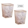Mind Reader Metal Trash Can Without Lid, 5 Gallon, Pink, 2/Pack (2SQUAGA-PNK)~#|#~BC067750-3D3B-4F66-BB5E933533D7D2C3_sc7