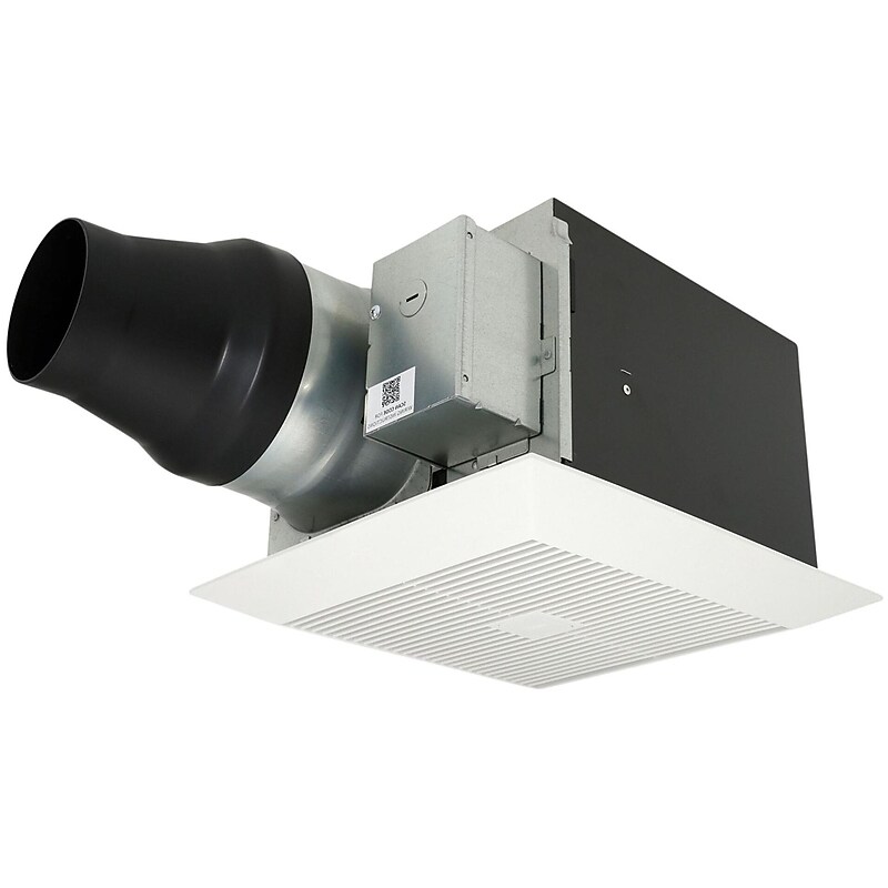 Panasonic WhisperGreen Select 5.1" - 6" Traditional Bathroom Fan, White (FV-1115VK3) image 1