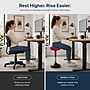 Uncaged Ergonomics Wobble Stool Armless Fabric Active Stool, Red (WSR)~#|#~BC0794EA-1018-4E38-98C8E91CC20776DB_sc7