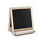 Flipside Dry-Erase Two-Sided Easel, Wood Frame, 19.5" x 18" (17406)~#|#~BC0B2575-A6B8-45D2-88A0C2EFA860346F_sc7