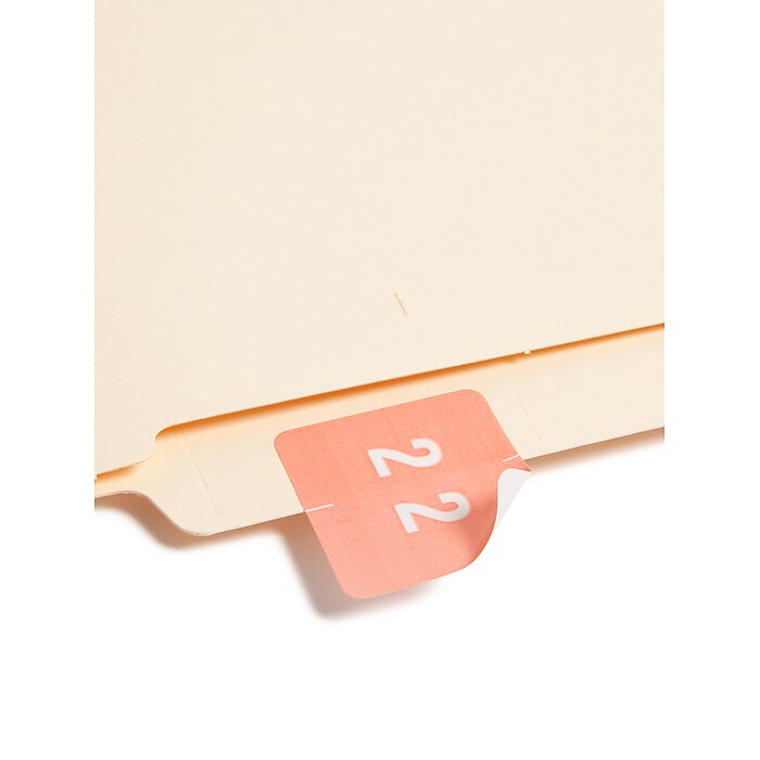 Smead Smd-67380 Bccr And Bccrn Bar Style Color Coded Label - 1.25" Width X 1" Fo