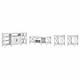 Bush Furniture Key West Manufactured Wood Console TV Stand, Screens up to 65", Pure White Oak (KWS025WT)~#|#~BC0CCC0A-27DC-4F53-9CFDA7B5D5771C95_sc7