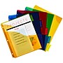 Avery Big Tab Corner Lock Insertable Plastic Dividers, 5 Tabs, Multicolored (11273)~#|#~BC0E16ED-1269-43C3-A6B20E5A50D0EDA0_sc7
