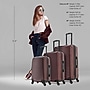 DUKAP Adly 3-Piece Hardside Spinner Luggage Set, TSA Checkpoint Friendly, Wine (DKADLSML-WIN)~#|#~BC11F621-A1D9-424E-AAF70BDAC6FDCC90_sc7