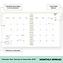 2027 Blue Sky Day Designer 8" x 10" Daily Planner, Black/White (161647)~#|#~BC12C545-8D24-4317-AFCBD9AC0EA08C2C_sc7