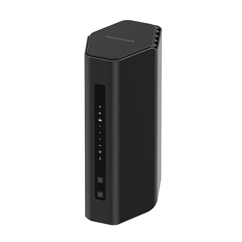 Netgear Nighthawk BE6500 Dual Band WiFi 7 Gaming Router, Black (RS200-100NAS) image 1