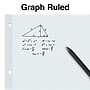 Staples Graph Ruled Filler Paper, 8.5" x 11", White, 100 Sheets/Pack (ST25549G)~#|#~BC192B57-E5ED-4486-B460B8ADE4953092_sc7
