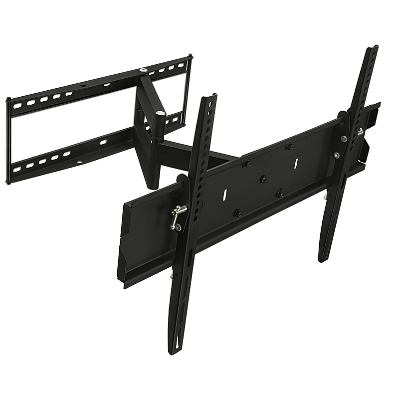 Mount-It! Full Motion Articulating Corner TV Wall Mount for 24" to 65" TVs, Black (MI-346L) image 1