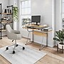 Techni Mobili 43"W Compact Computer Desk with Side Shelf and Keyboard Panel, Cherry (RTA-8336-C09)~#|#~BC1E4058-F5FA-426A-BE26978D76D67E6D_sc7