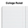 Staples 1-Subject Composition Notebook, 7.5" x 9.75", College Ruled, 100 Sheets, Black (ST55064C)~#|#~BC201D86-674B-4352-80A18C1B78787DAB_sc7