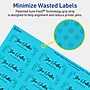 Avery Rectangle Multipurpose Labels, 0.75" x 2.25", Bright Blue, 600/Pack (94216)~#|#~BC21C2E0-00F3-4340-A00FAA3933A2E291_sc7