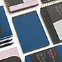 Staples Pro120 Elite™ Flexible Cover Steno Pad, 6" x 9", Gregg Ruled, Navy Blue, 50 Sheets/Pad, 6 Pads/Pack (ST63376)~#|#~BC23C5EE-163C-489D-ACDE77A68F43D55C_sc7