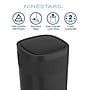 Nine Stars Stainless Steel Touch Tap & Motion Sensor Trash Can, 13.2 Gallon, Black (DZT-50-36BK)~#|#~BC244184-914F-40CD-BF5E3DB87675A10F_sc7