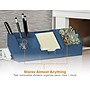 Bostitch Konnect Stackable Plastic Desk Organizer, Matte Blue (KT-CUP-BLUE)~#|#~BC2A6601-E0A0-4F96-8E3F0521C954D5A5_sc7