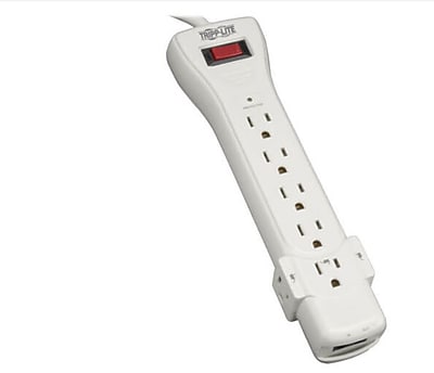 Tripp Lite Protect It, 7-Outlet Surge Protector, 12′, White (SUPER6TEL12) Sansujyuku sansujyuku.com