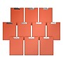 Davis Group Premium Polypropylene Clipboard, Letter Size, Orange, 10/Pack (4511-19-10)~#|#~BC2F514B-FBAA-4FFF-8D10DA4D9EF58642_sc7