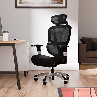 Hyken Pro Ergonomic Fabric Swivel Task Chair - Thumbnail 4