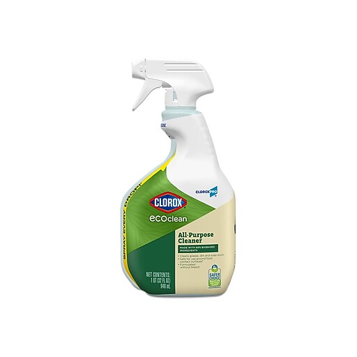 Clorox EcoClean AllPurpose Cleaner/Degreaser, 32 Fl. Oz. (60276) Staples