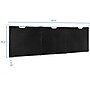 Mount-It! 15"H x 60"W Under Desk Privacy Panel with Mesh Storage Pockets, Black (MI-7251)~#|#~BC33016A-F758-4ABF-9C7D333AEEA0B62C_sc7