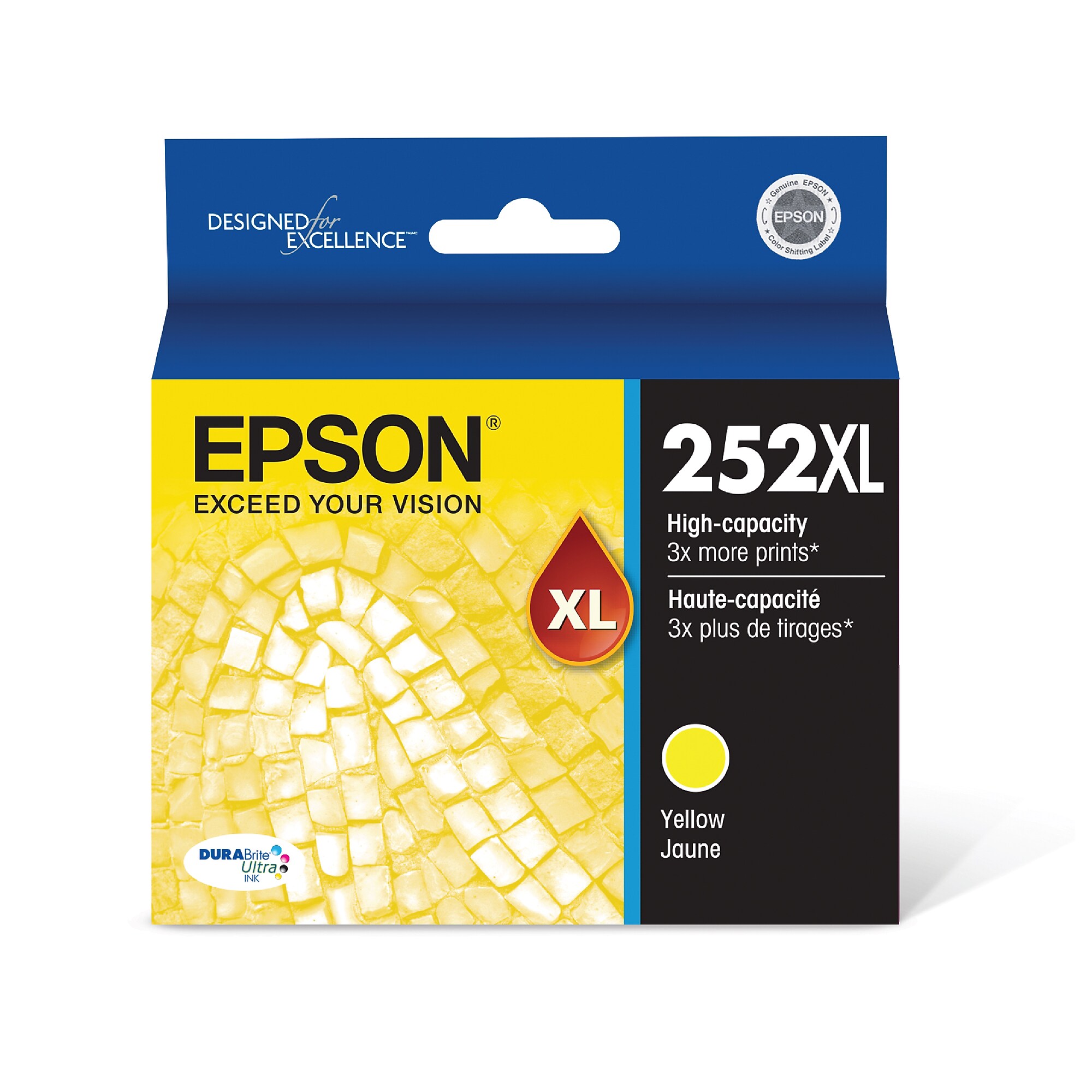 Epson T252XL Yellow High Yield Ink Cartridge   (T252XL420-S) Sansujyuku sansujyuku.com