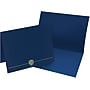 Great Papers Classic Crest General Certificate Holders, 12" x 9.375", Navy, 5/Pack (903115S)~#|#~BC35B69E-8DE3-45EA-9EBC840489B7F0B5_sc7
