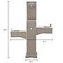 Global Industrial Outdoor Bottle Filler w/Bi-Level Fountain & Pet Station, Rotocast Granite (603605)~#|#~BC36FC7E-12A6-4943-BD44DFD6BF661C23_sc7