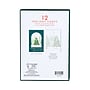 DesignWorks Ink Christmas Blessings Holiday Cards, 5 x 7, Assorted Colors, 12 Cards/Box (THC46D-103ST)~#|#~BC37B672-E9CA-40BE-A9E782176E46170B_sc7
