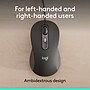 Logitech Signature Wired M520 L for Business Curved Ambidextrous Optical USB Mouse, Graphite (910-007497)~#|#~BC3AD6AD-7A5A-4965-A12C8D60D24E4DF0_sc7