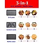 Betty Crocker 3-in-1 Sandwich, Panini Grill and Waffle Maker Plus, Silver (BC-4965S)~#|#~BC3C6820-F248-49B3-9B368409B15379E2_sc7