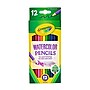 Crayola Watercolor Colored Pencils, Assorted Colors, 12/Box (68-4302)~#|#~BC3E6505-4B27-4A33-8147336A3598D8C1_sc7