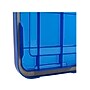 Iris WeatherPro 74 Qt. Latch Lid Storage Bin, Clear/Blue (500204)~#|#~BC3F7EC7-3ADA-48EB-B7FE06F445EE1A03_sc7