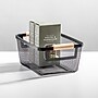 mDesign Metal Basket with Handles, Black/Natural (24353W)~#|#~BC3F80B8-E658-4D5C-B54039B0C023FD61_sc7