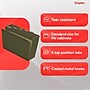 Staples Hanging File Folder, 1/5-Cut Tab, Letter Size, Standard Green, 50/Box (ST266262-CC)~#|#~BC436265-3549-4F73-8D448079C0F1138B_sc7