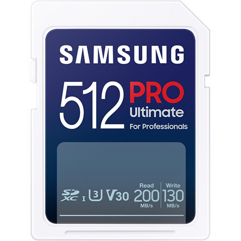 Samsung PRO Ultimate for Professionals 512GB UHS-I SD Memory Card (MB-SY512S/AM) image 1