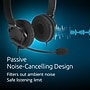 Kensington Classic EQ Noise Canceling Headset, USB-C, Black (K97464WW)~#|#~BC493824-4776-465D-9A1B4BEB10E35135_sc7