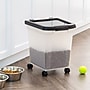 Iris 32.5 Quart Storage Container with Lid, Plastic, Black (585126)~#|#~BC49BFCE-8E91-4C4B-A2C1A849A4BD44D9_sc7