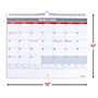 2026 Staples 15" x 12" Monthly Wall Calendar, White/Red/Gray (ST52080-26)~#|#~BC6065CF-DC51-41C1-9A59F0F196597CEC_sc7