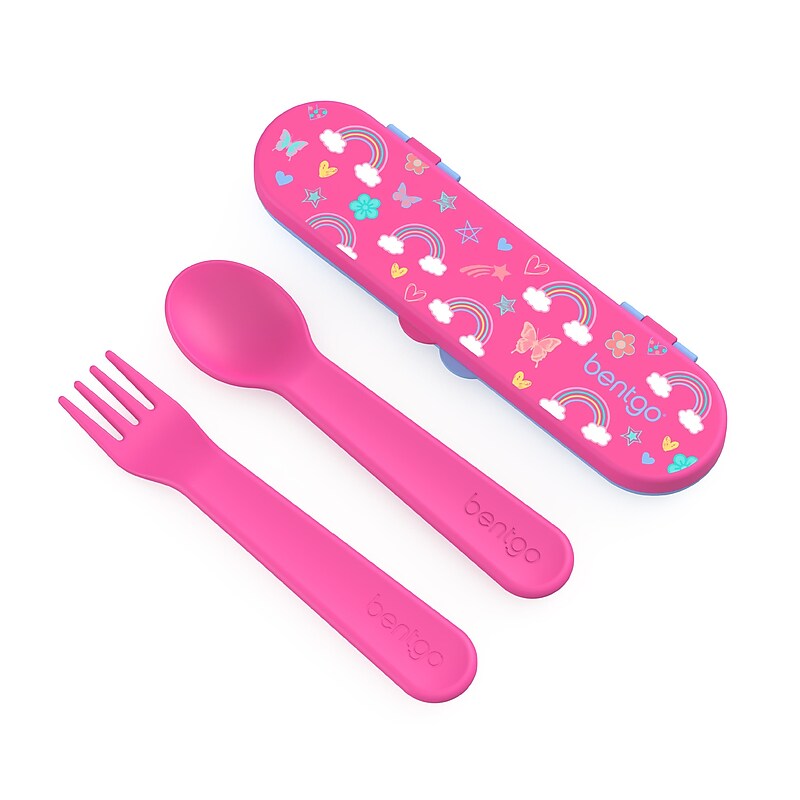 bentgo Assorted Kids Utensil Set (BGKDUTPL-RBO) image 1